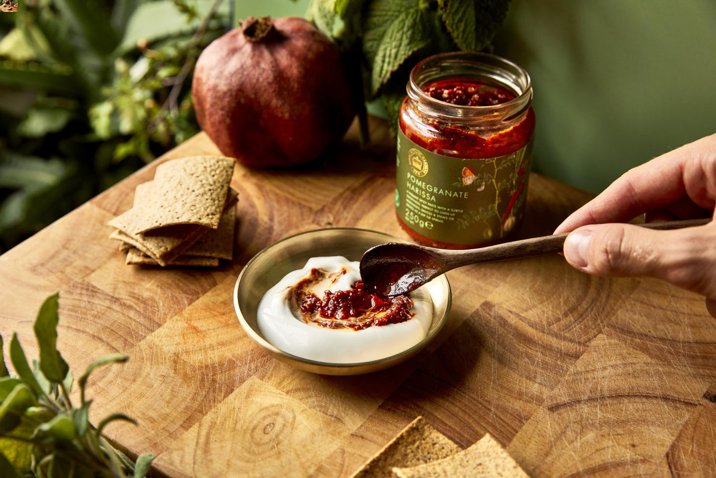 Odysea x KEW Gardens Pomegranate Harissa, 250g