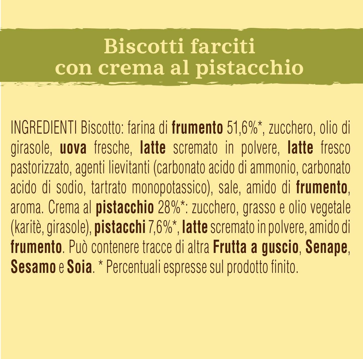 MULINO BIANCO BAIOCCHI PISTACCHIO 240g