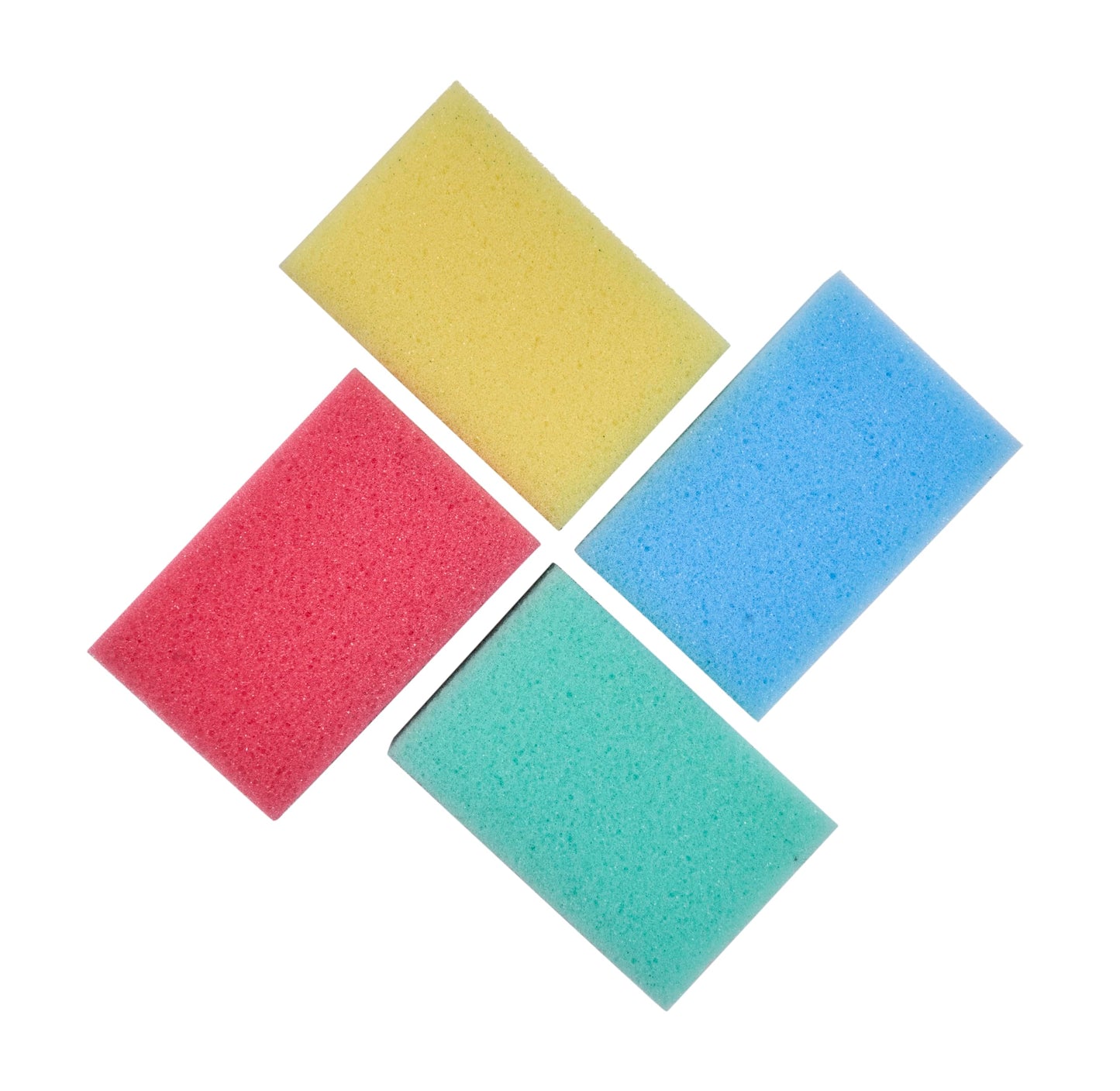 Spontex The Essentials Washing Up Sponge Scourers | Hard Wearing & Versatile | Assorted Colours | 12 x 10 Pack (120 Total)