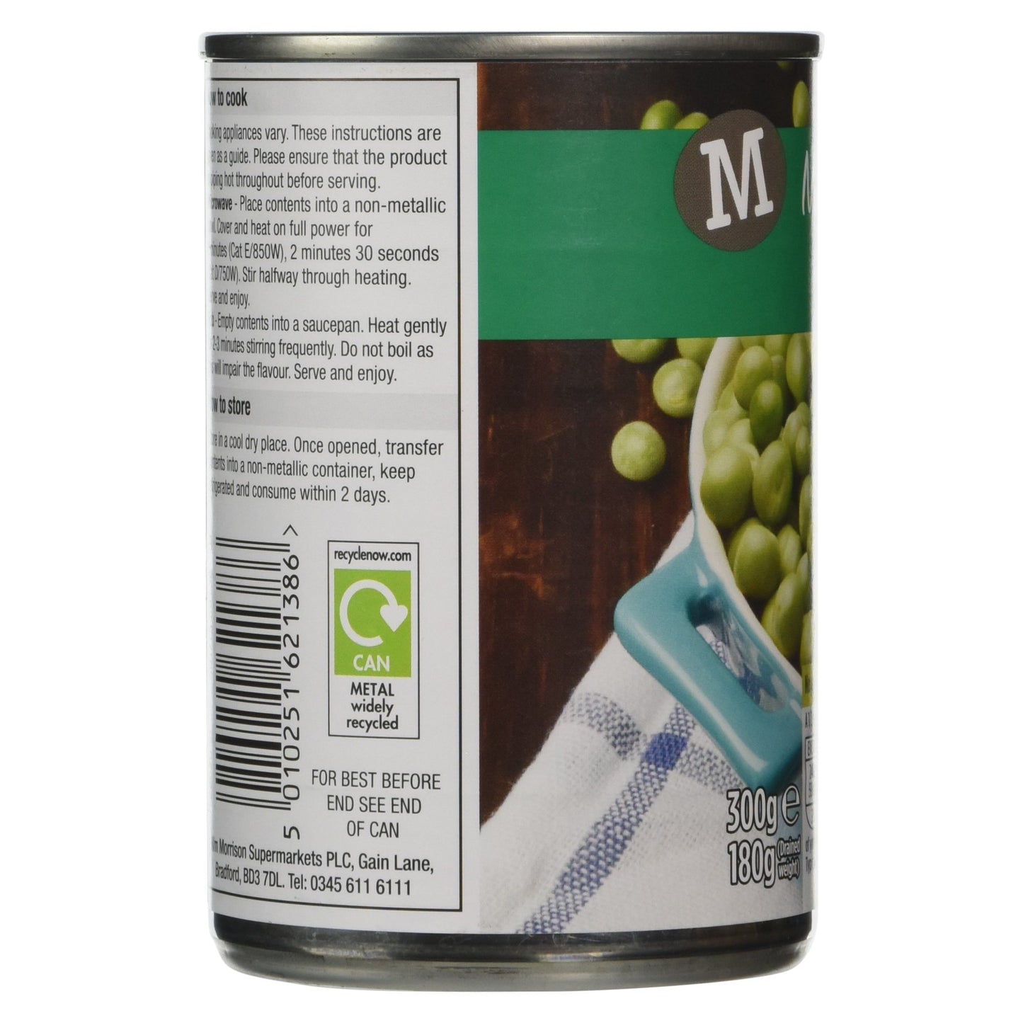 Morrisons Marrowfat Peas, 300g