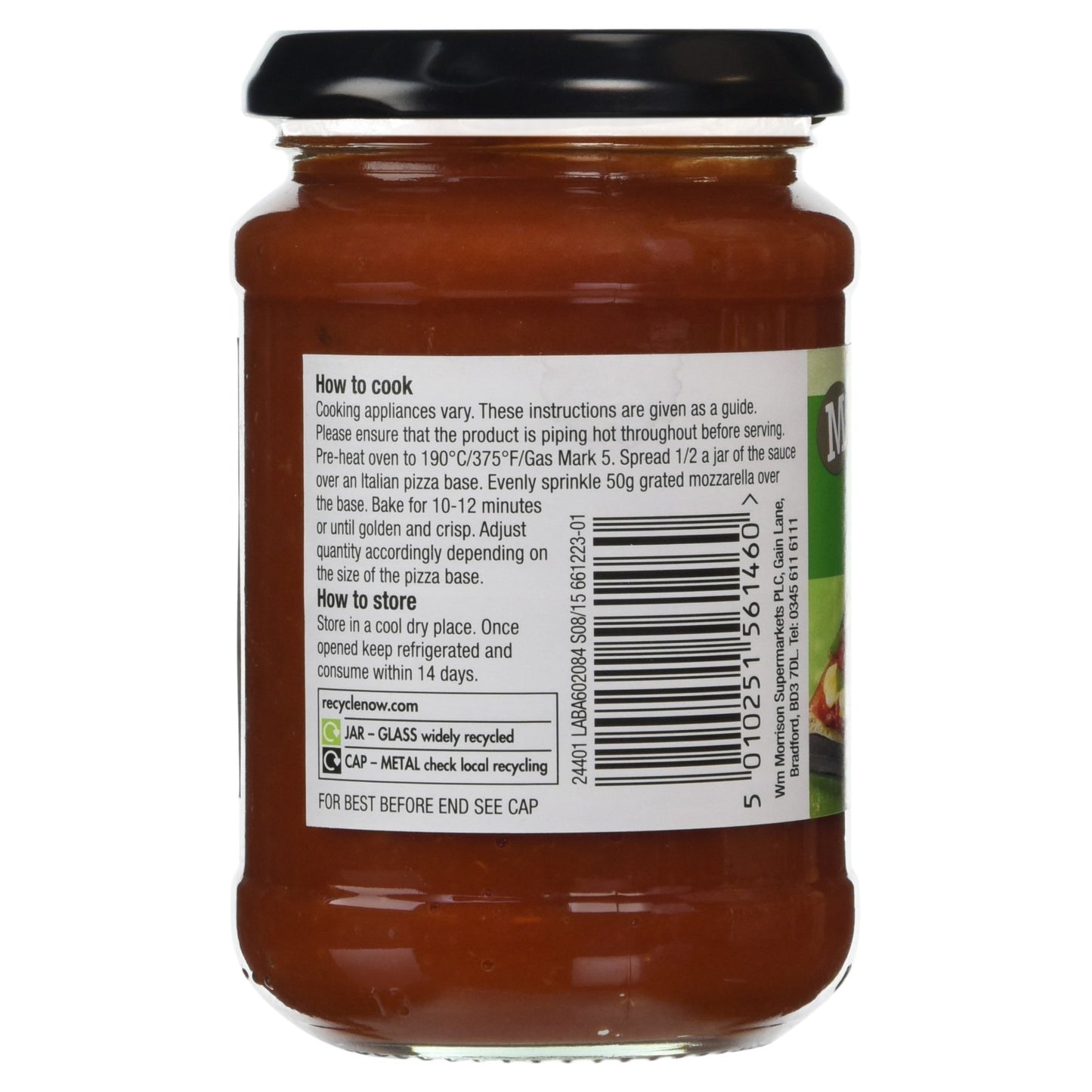 Morrisons Tomato and Herb Pizza Topper, 265g