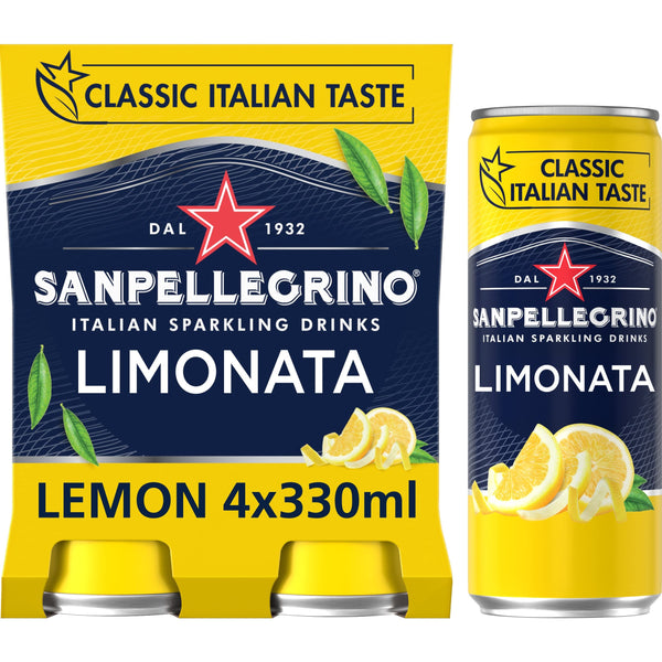 San Pellegrino Classic Taste Lemon, 4x330ml