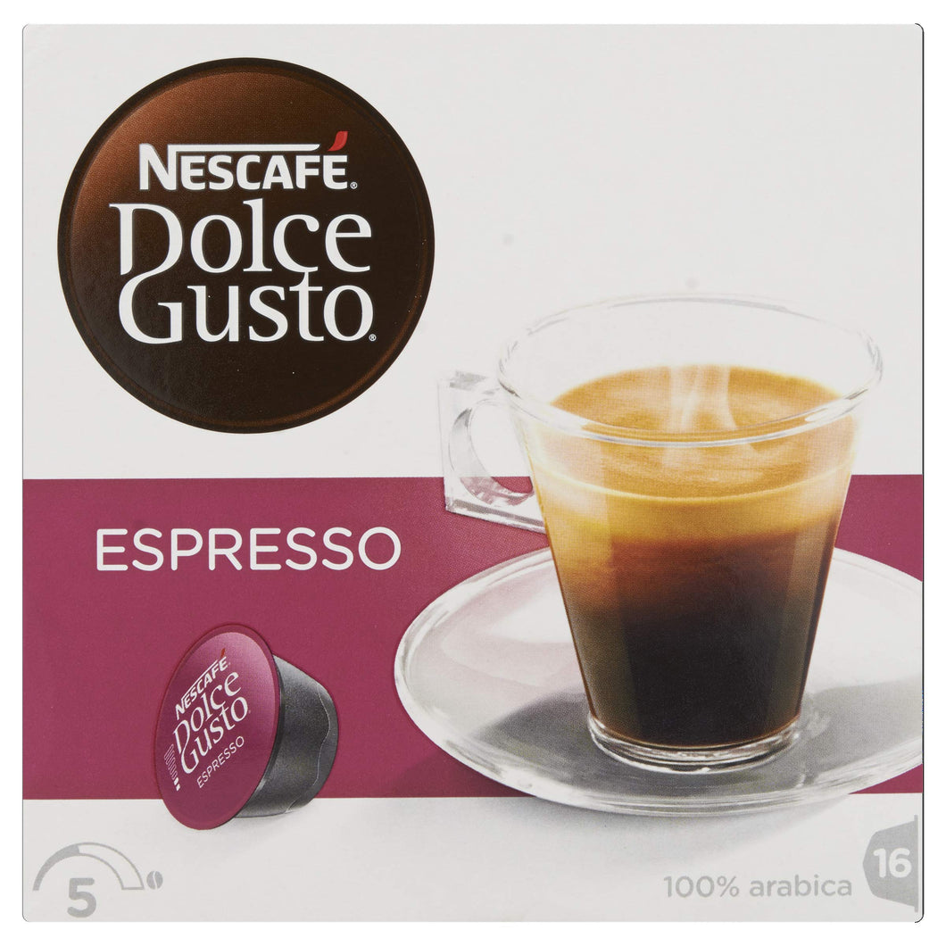 Nescafé Dolce Gusto Espresso Coffee, 16 Capsules