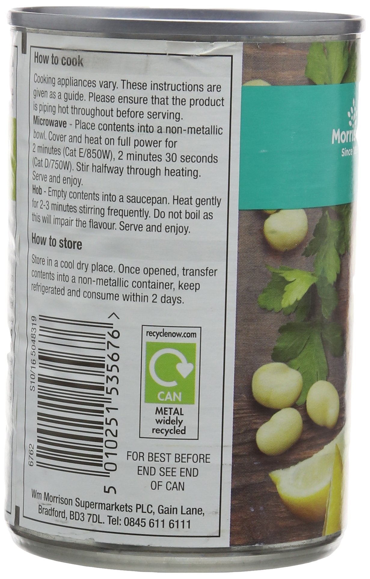 Morrisons Broad Beans, 300g