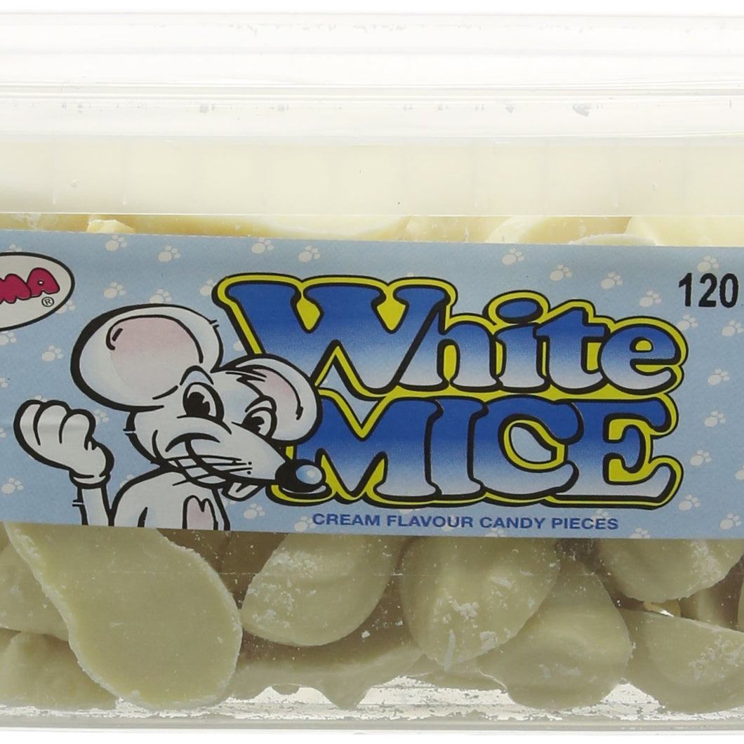Alma White Mice (Pack of 120)