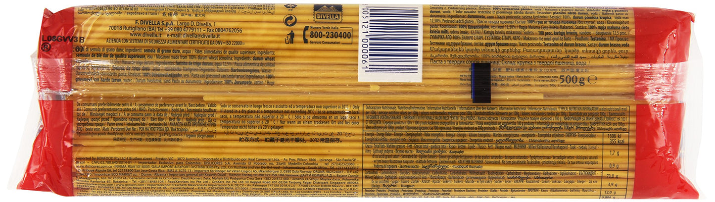 Divella Bucatini No.6 500g