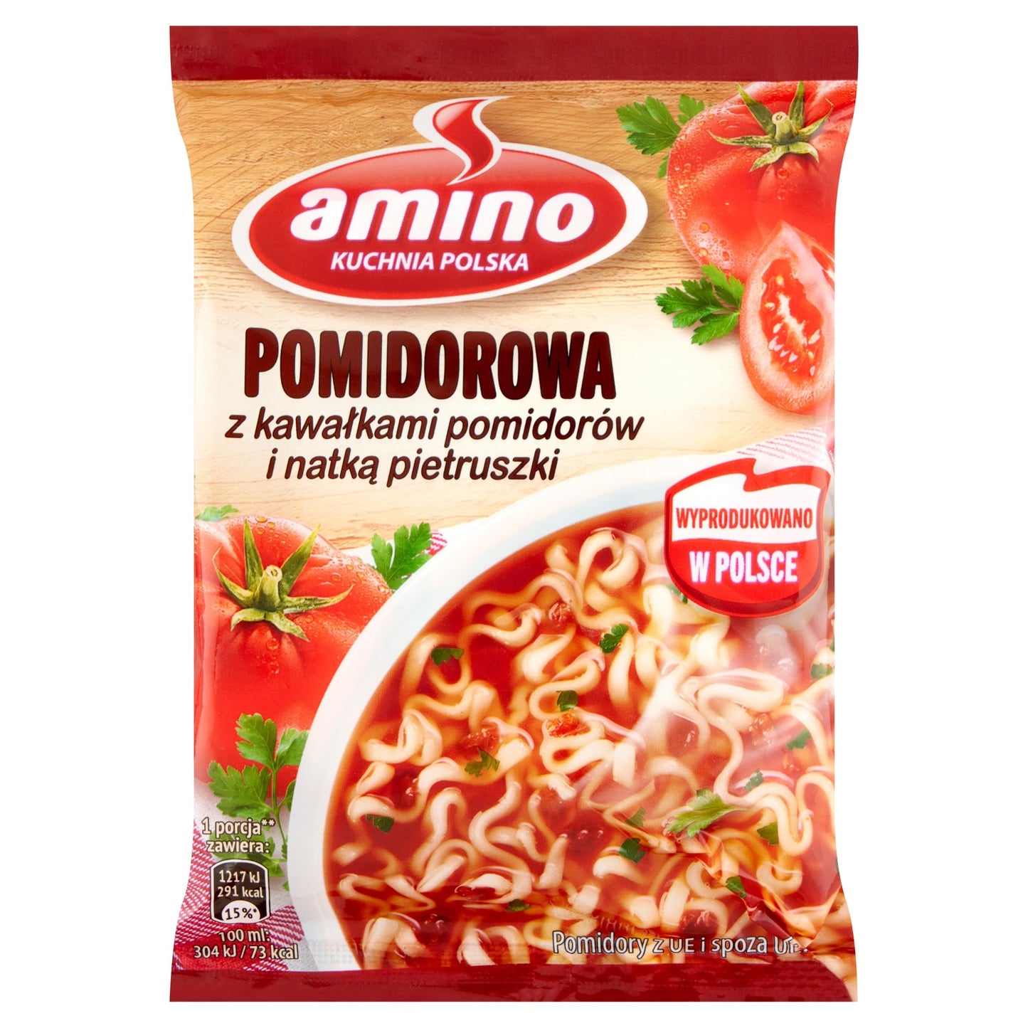 Amino Tomato Soup with Noodles, 61 g