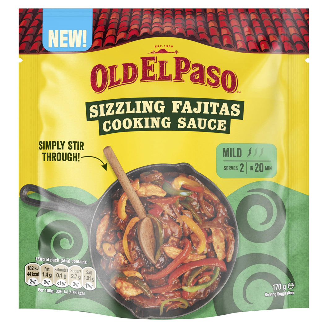 OLD EL PASO FAJITA COOKING SAUCE 170G