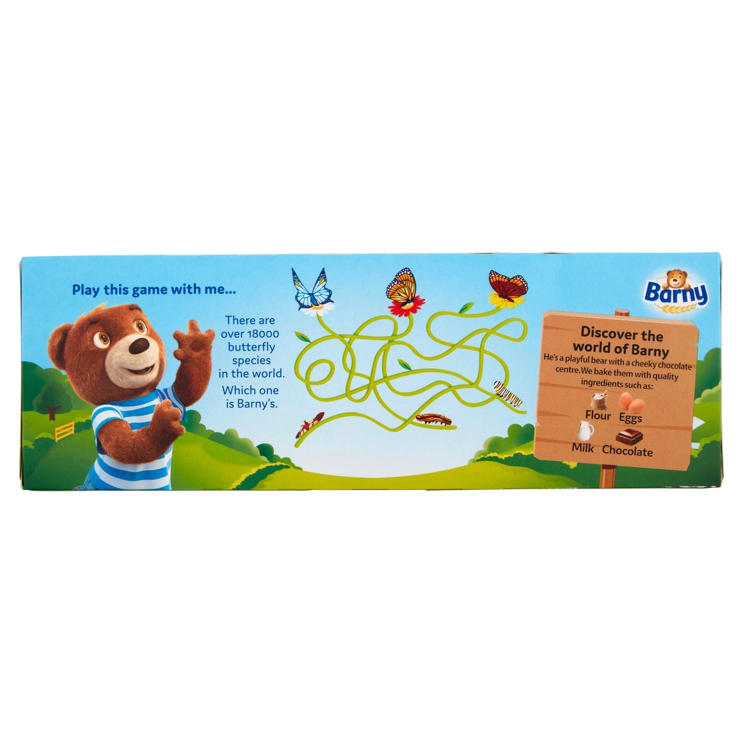 Barny Chocolate Sponge Bears, 5 x 25g
