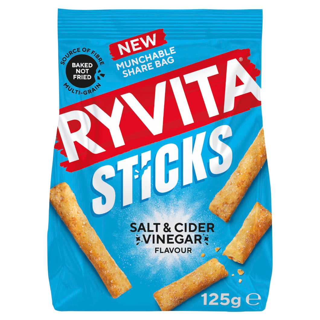 Ryvita Sticks Sea Salt & Vinegar 125g