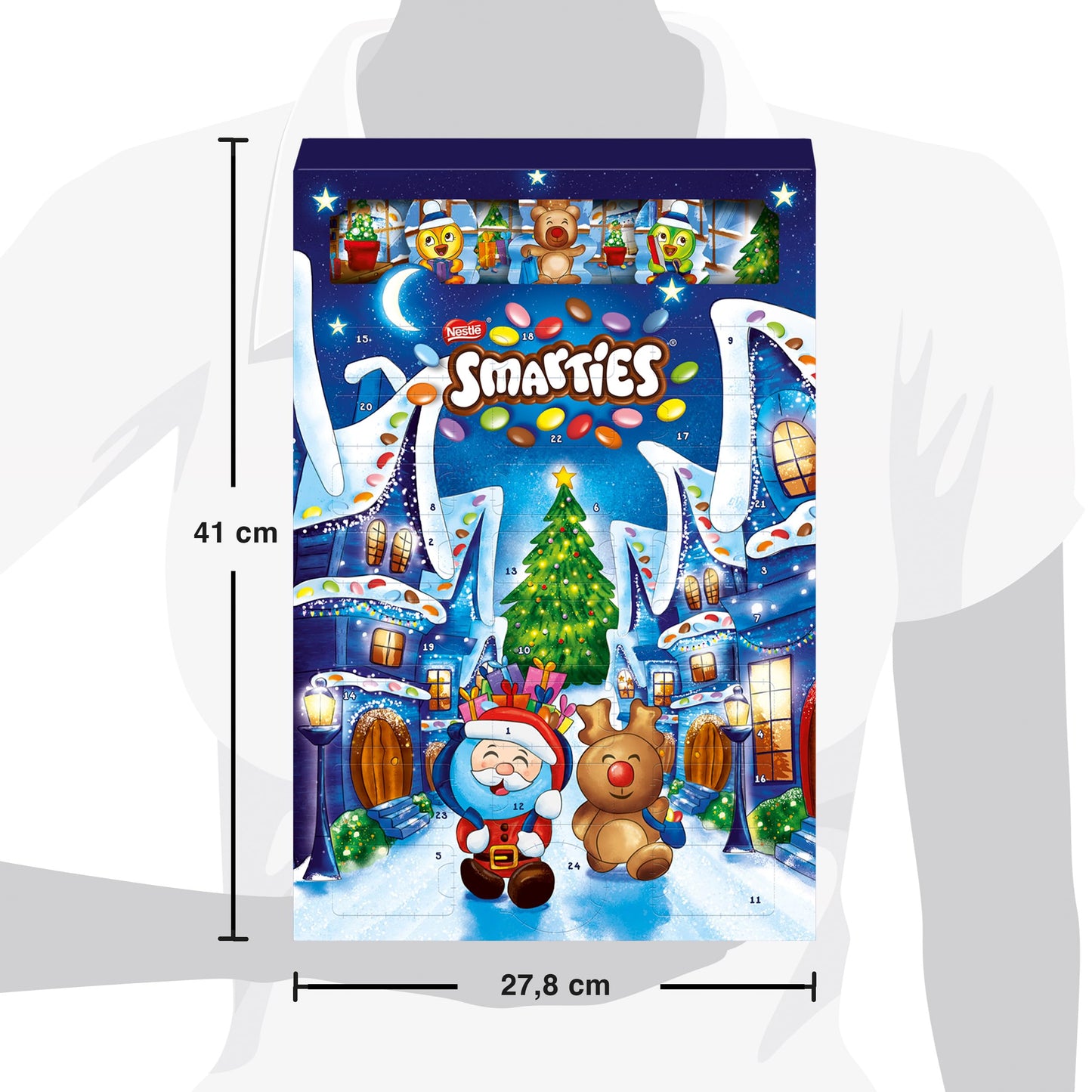 Smarties Advent Calendar | Christmas | Pack of 1