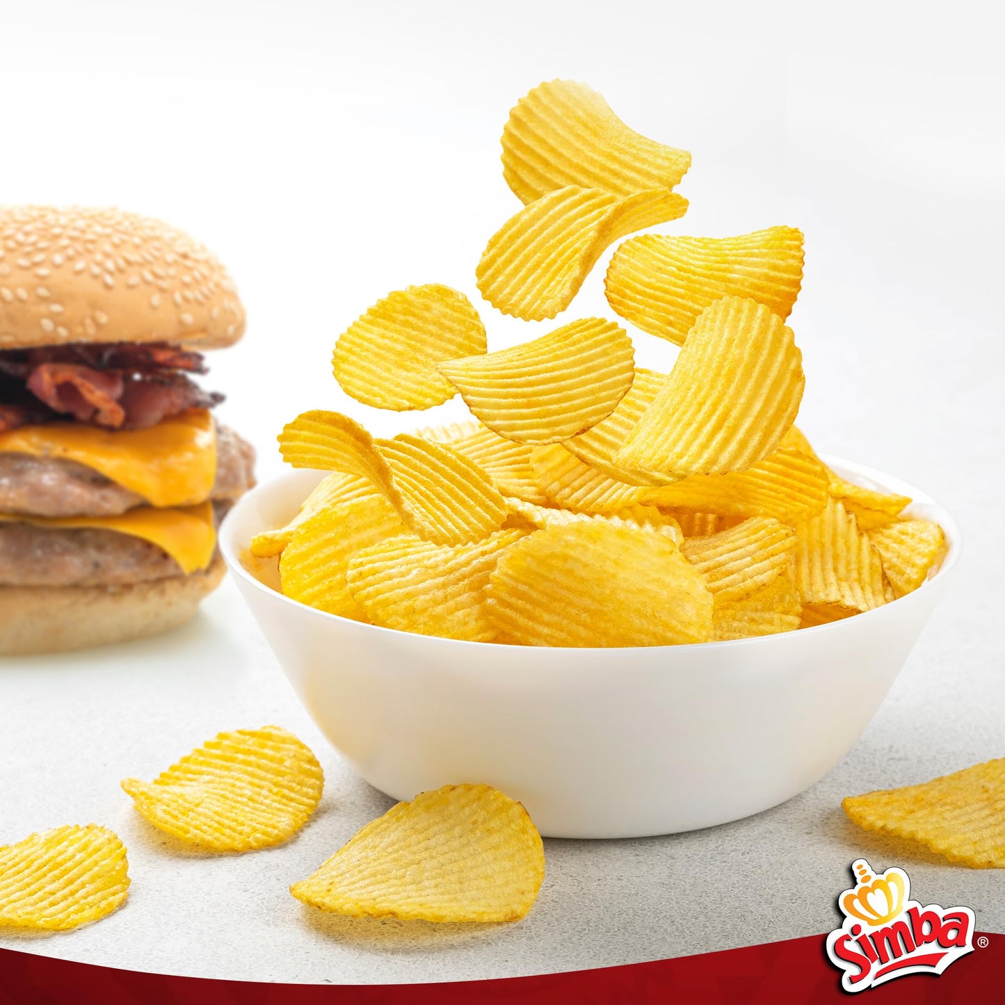 Simba LARGE Potato Chips Mrs Balls Chutney 120g