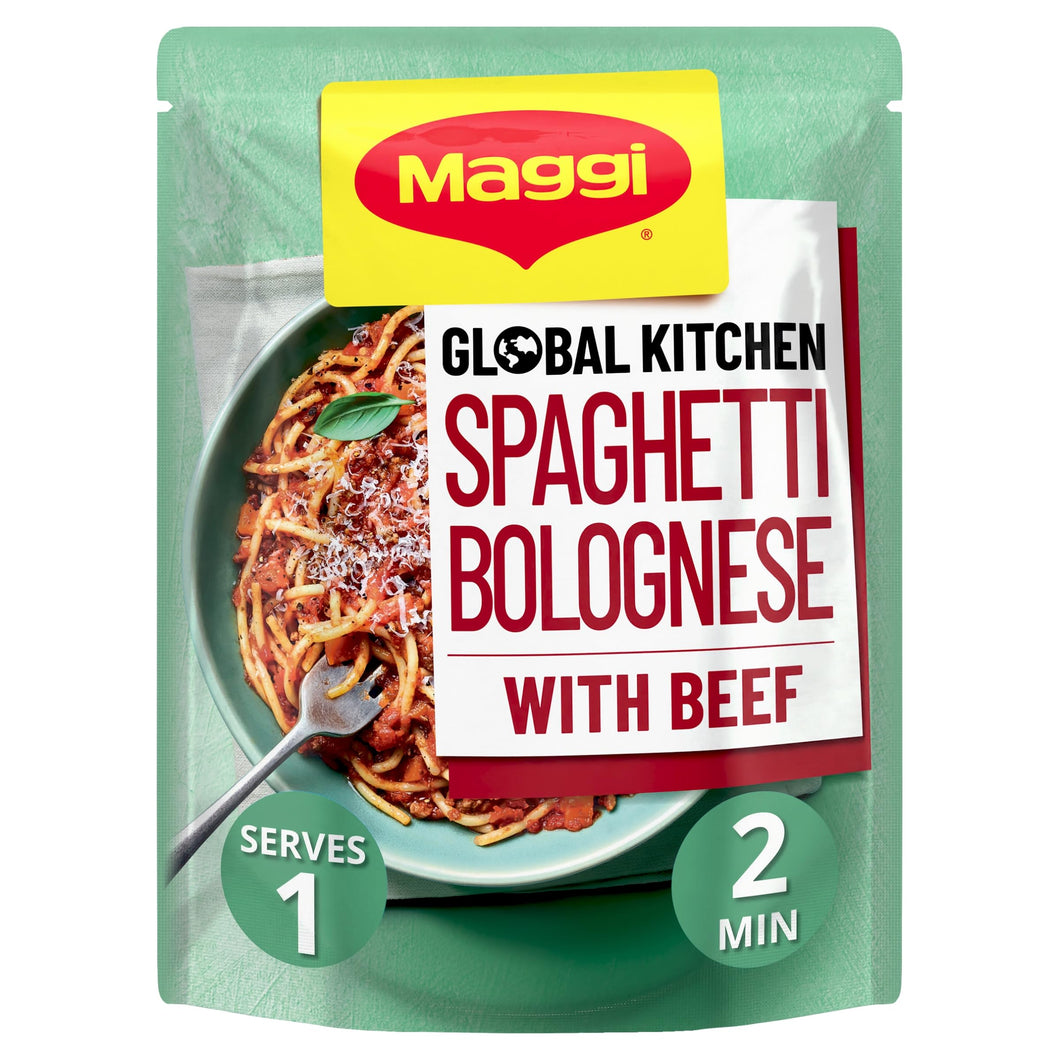 Maggi Global Kitchen Spaghetti Bolognese with Beef 260g (Pack of 1)