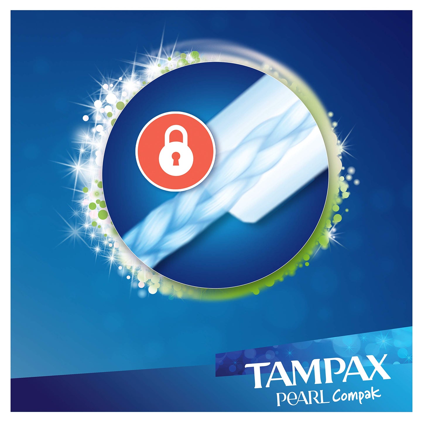 Tampax Pearl Compak Tampons, Super, with Plastic Applicator