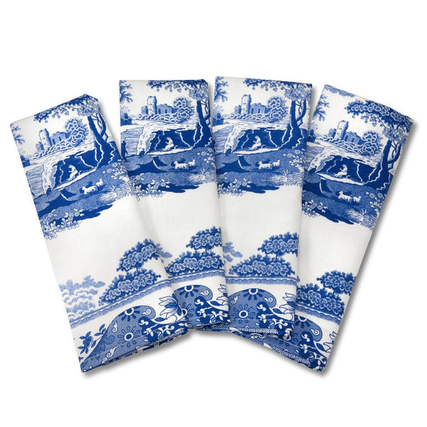 Pimpernel  Blue Italian Set of 4 Napkins