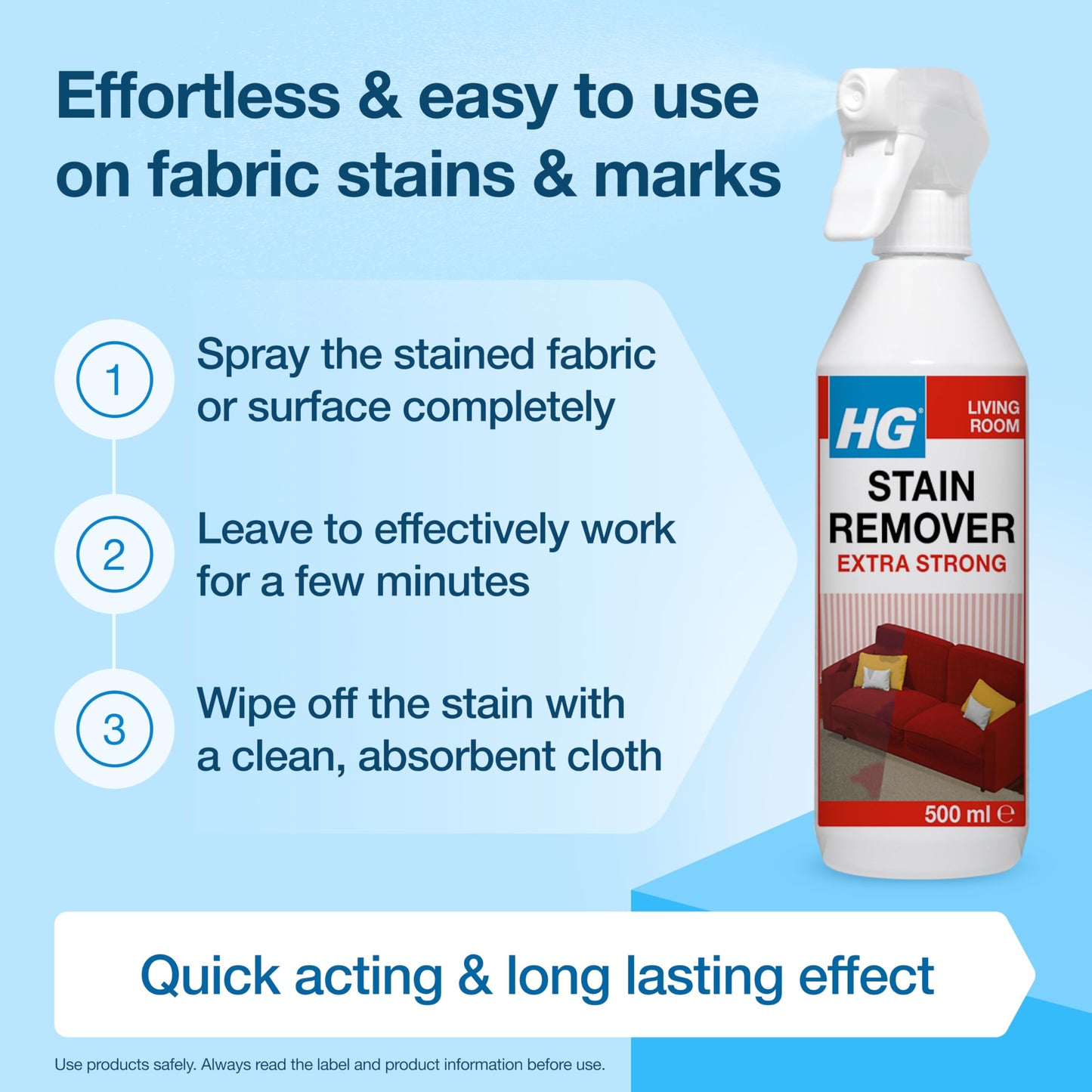 Hg Stain Remover Extra Strong 500ml