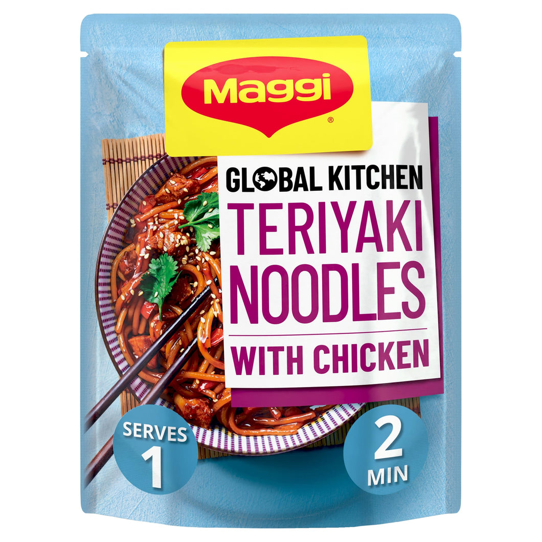 Maggi Global Kitchen Teriyaki Noodles with Chicken 260g (Pack of 1)