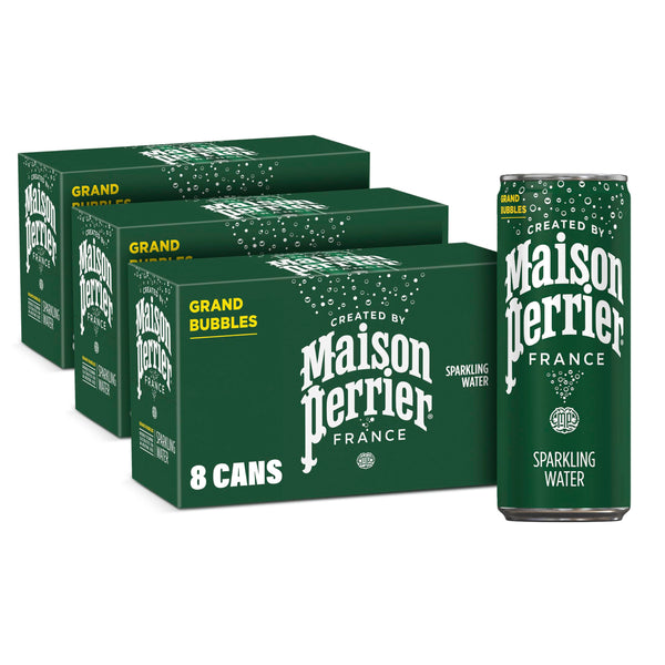 Maison Perrier Sparkling Water 8 Cans Case Pack of 3