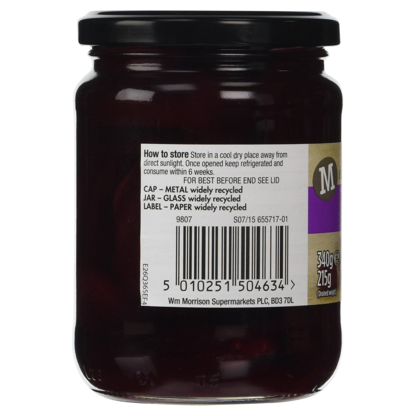 Morrisons Sliced Beetroot, 340g