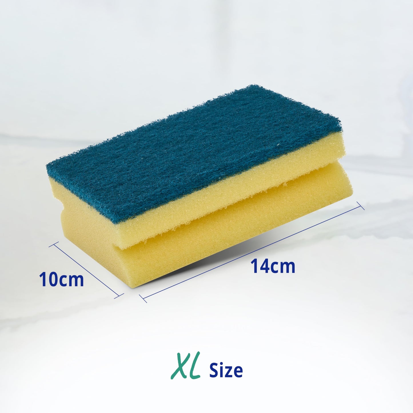 Spontex Spirinett Stainless Steel Sponges - 3 Packs of 3 Sponges