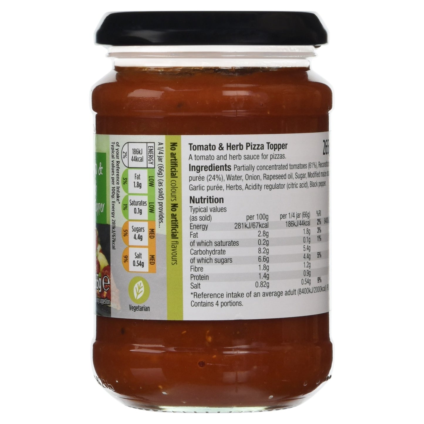 Morrisons Tomato and Herb Pizza Topper, 265g