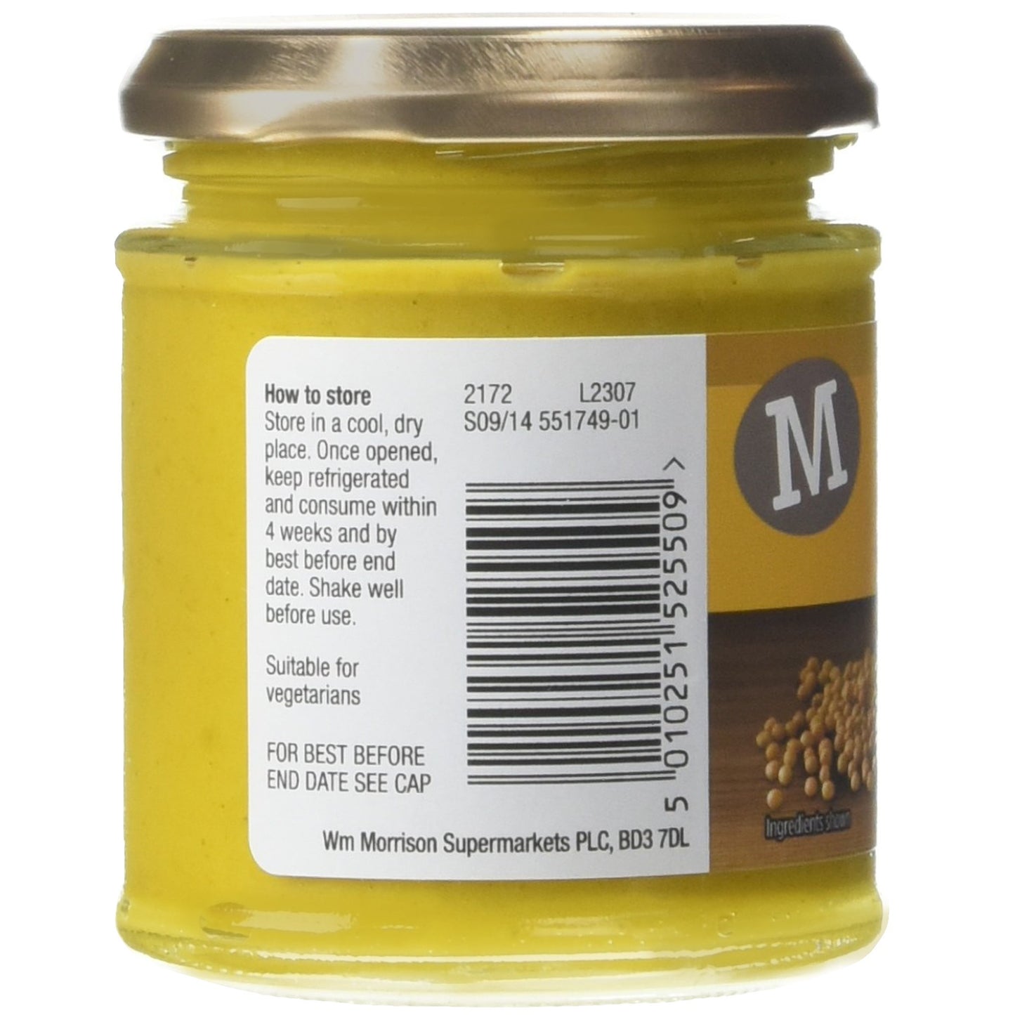 Morrisons English Mustard, 185g