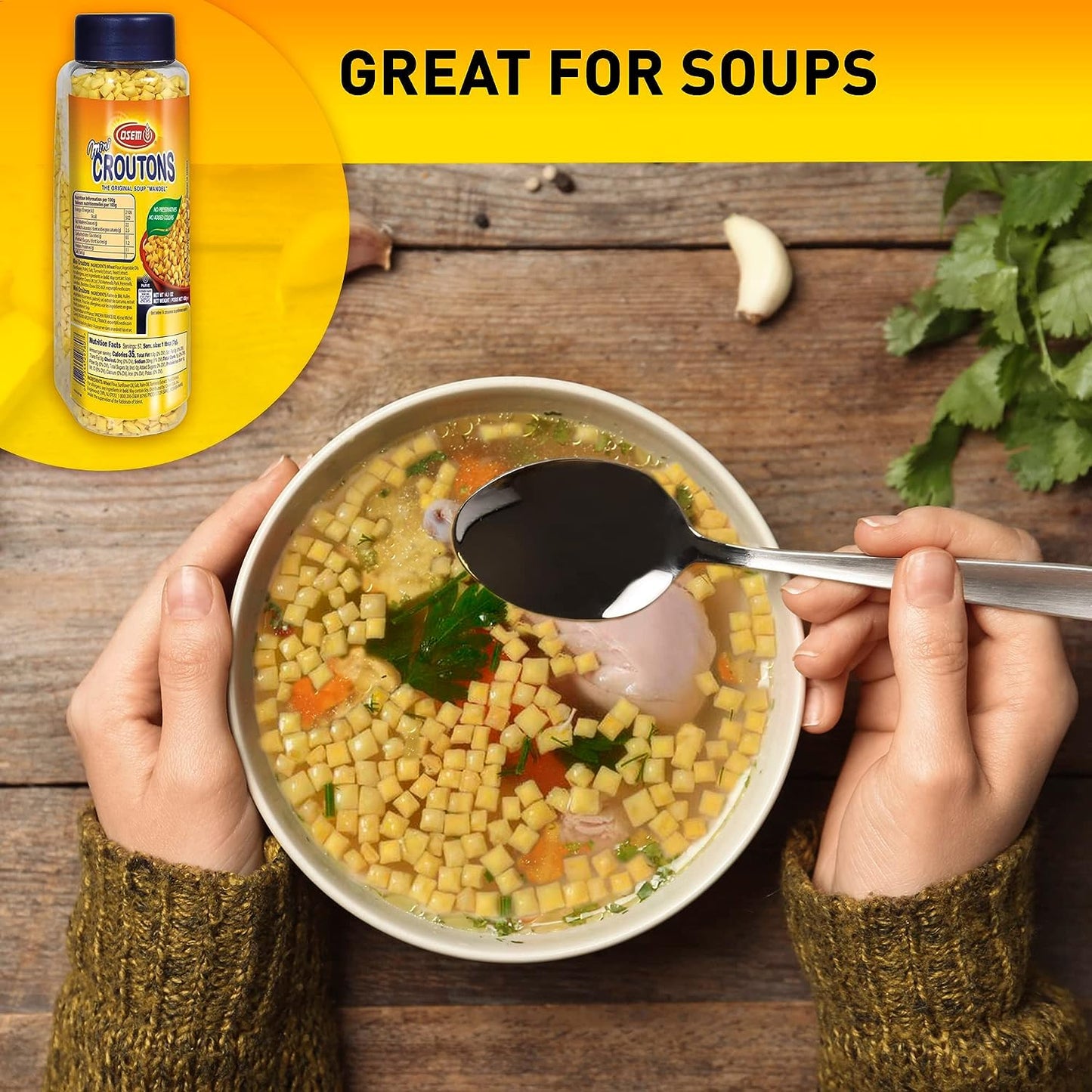 Osem Bottled Mini Croutons 400g