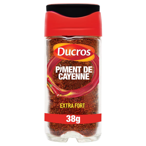 Ducros Piment De Cayenne Extra Fort Moulu 38g