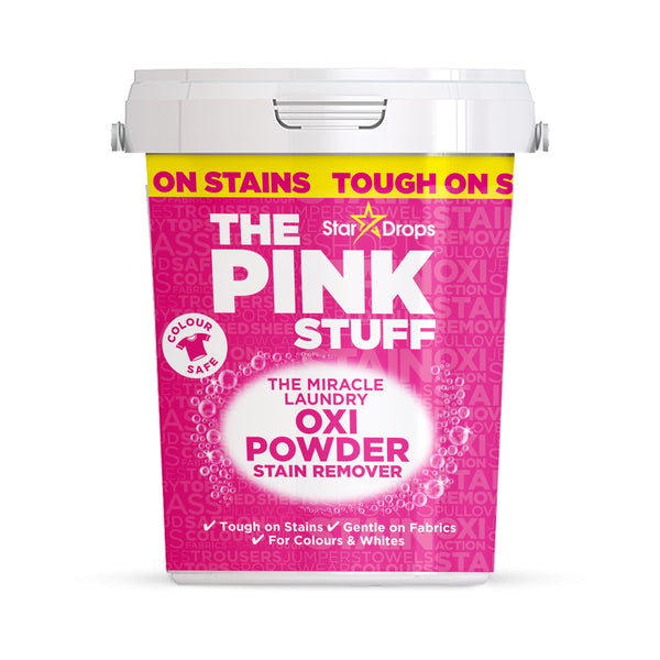 Stardrops The Pink Stuff Oxi Powder Stain Remover Colours, 1kg
