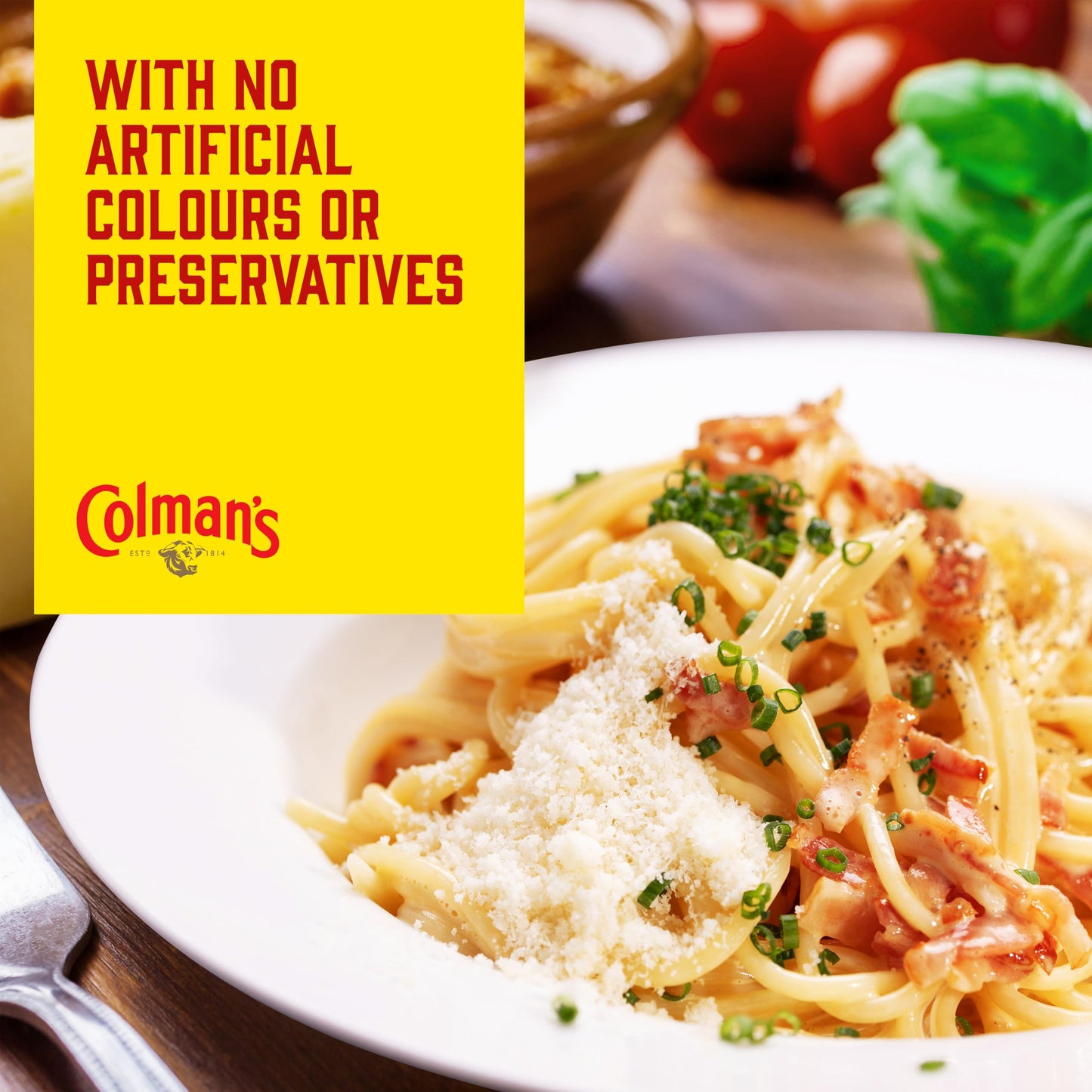 Colman's Midweek Meals Carbonara Meal Maker perfect with spaghetti for a protein-boosting meal† 38 g