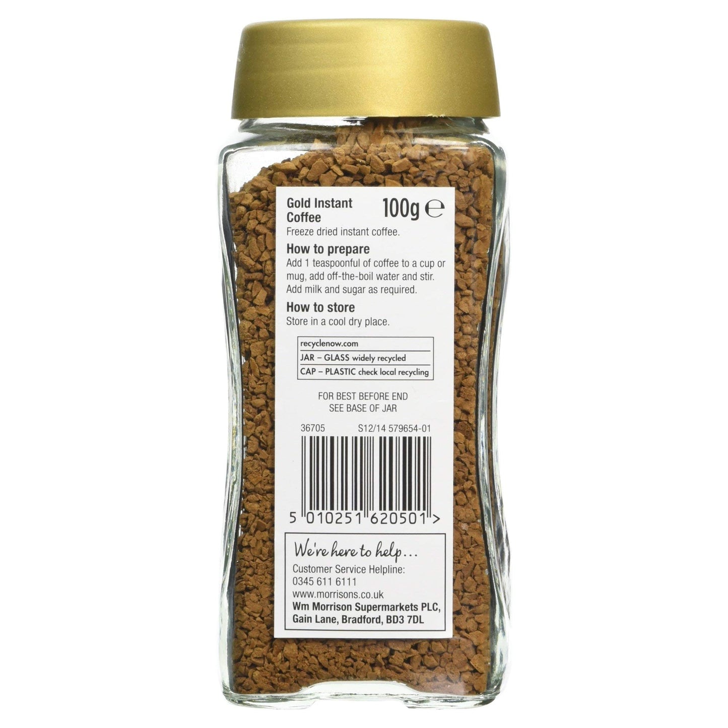 Morrisons Gold Coffee 100g
