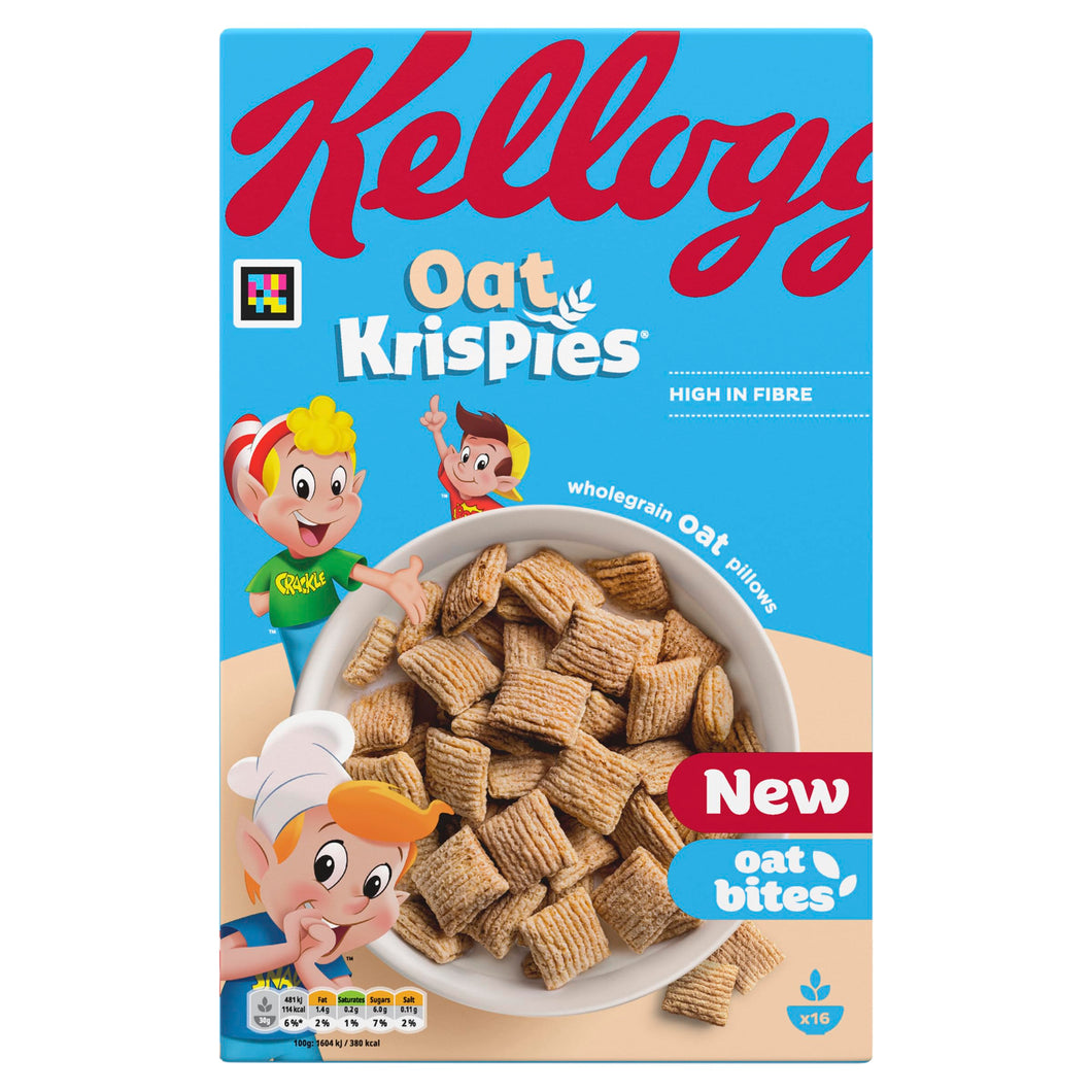 Kellogg's Rice Krispies Oat Original Crunch Breakfast Cereal 500G