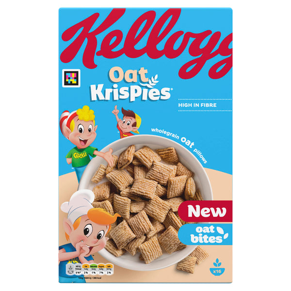 Kellogg's Rice Krispies Oat Original Crunch Breakfast Cereal 500G