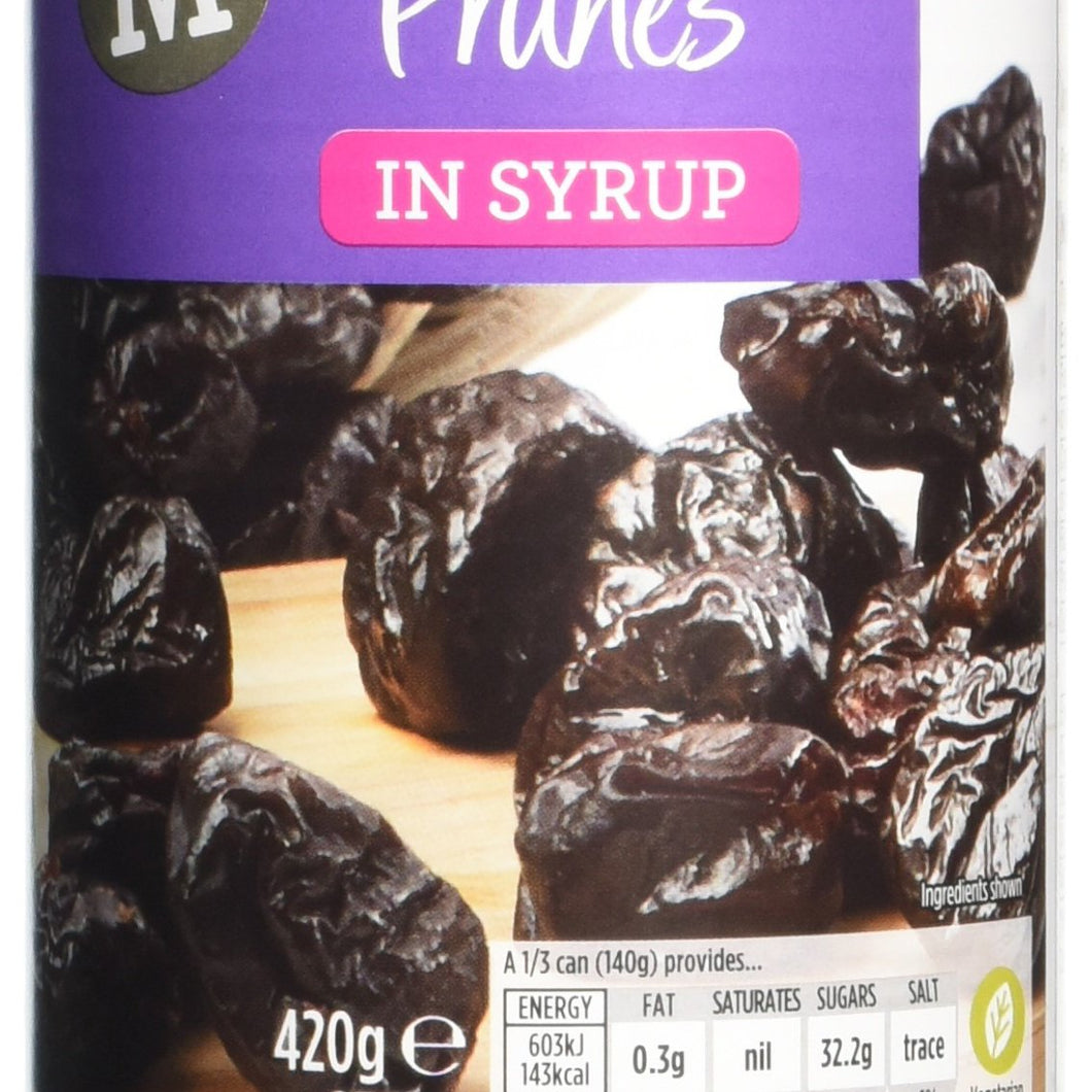 Morrisons Prunes in Syrup 420g