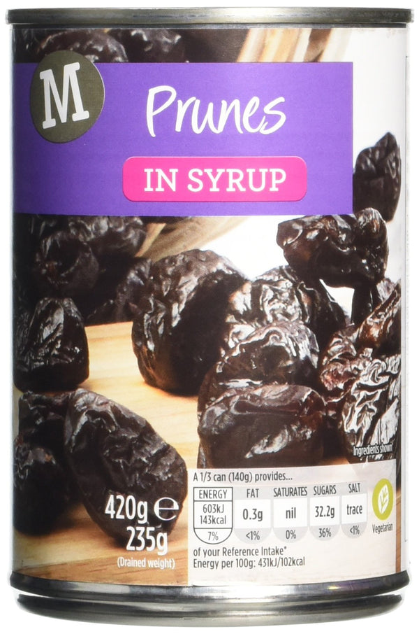 Morrisons Prunes in Syrup 420g