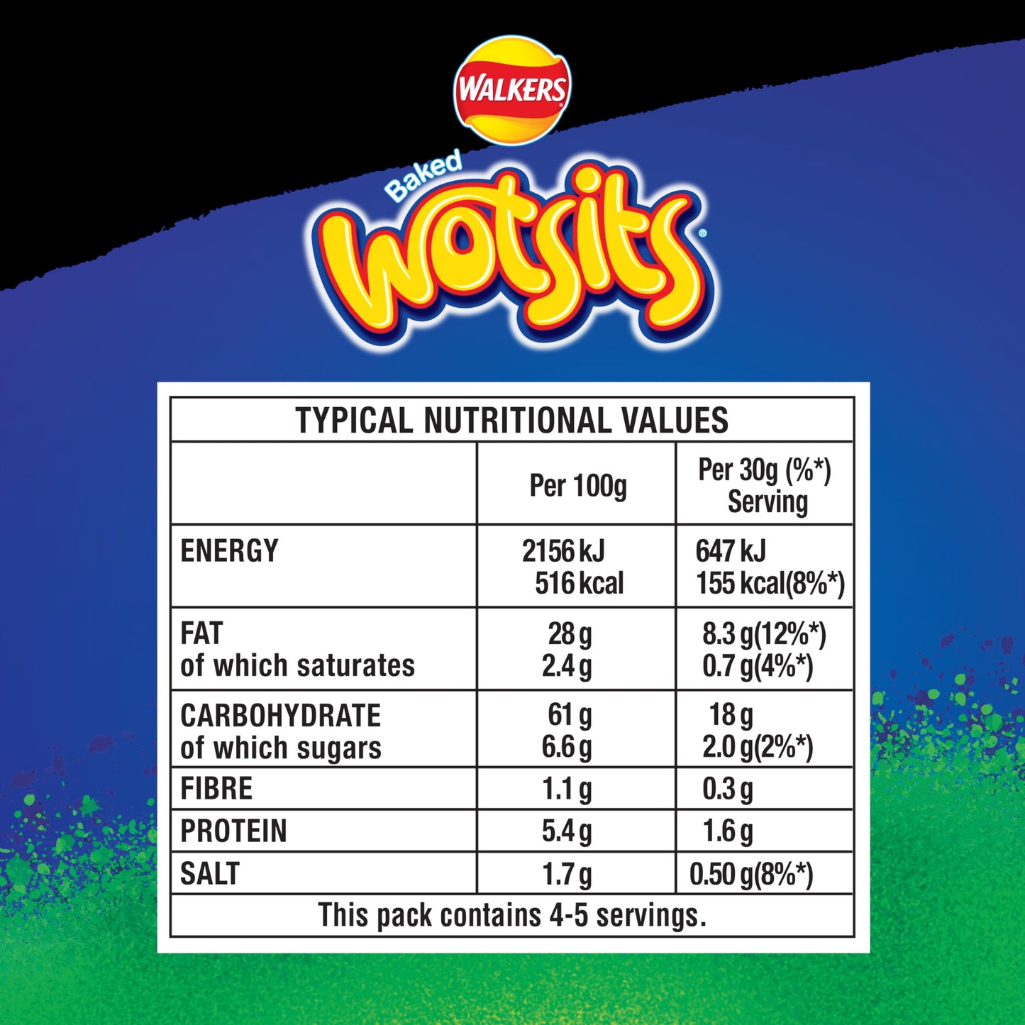 Walkers Wotsits Golden Balls Smokin’ Cheese Puffs Sharing Snacks 130g