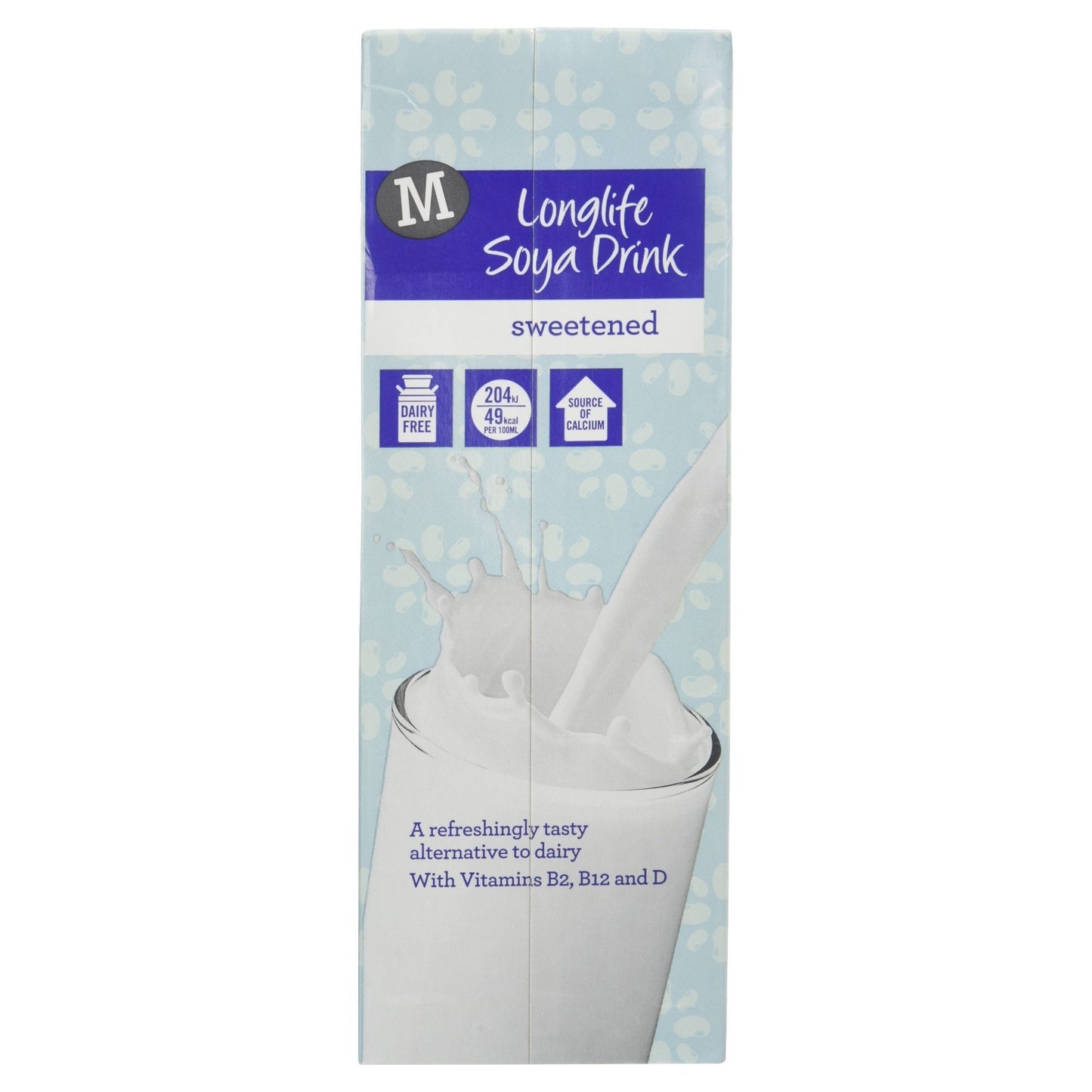 Morrisons Sweetened Soya Drink, 1L (Long Life)