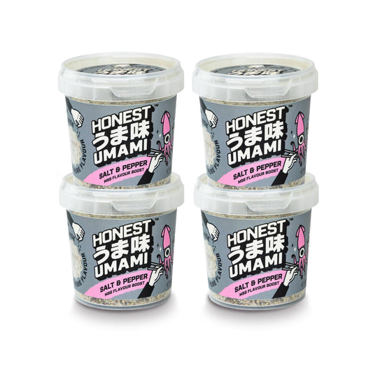Honest Umami Salt & Pepper MSG Flavour Boost | Monosodium Glutamate | Umami Seasoning