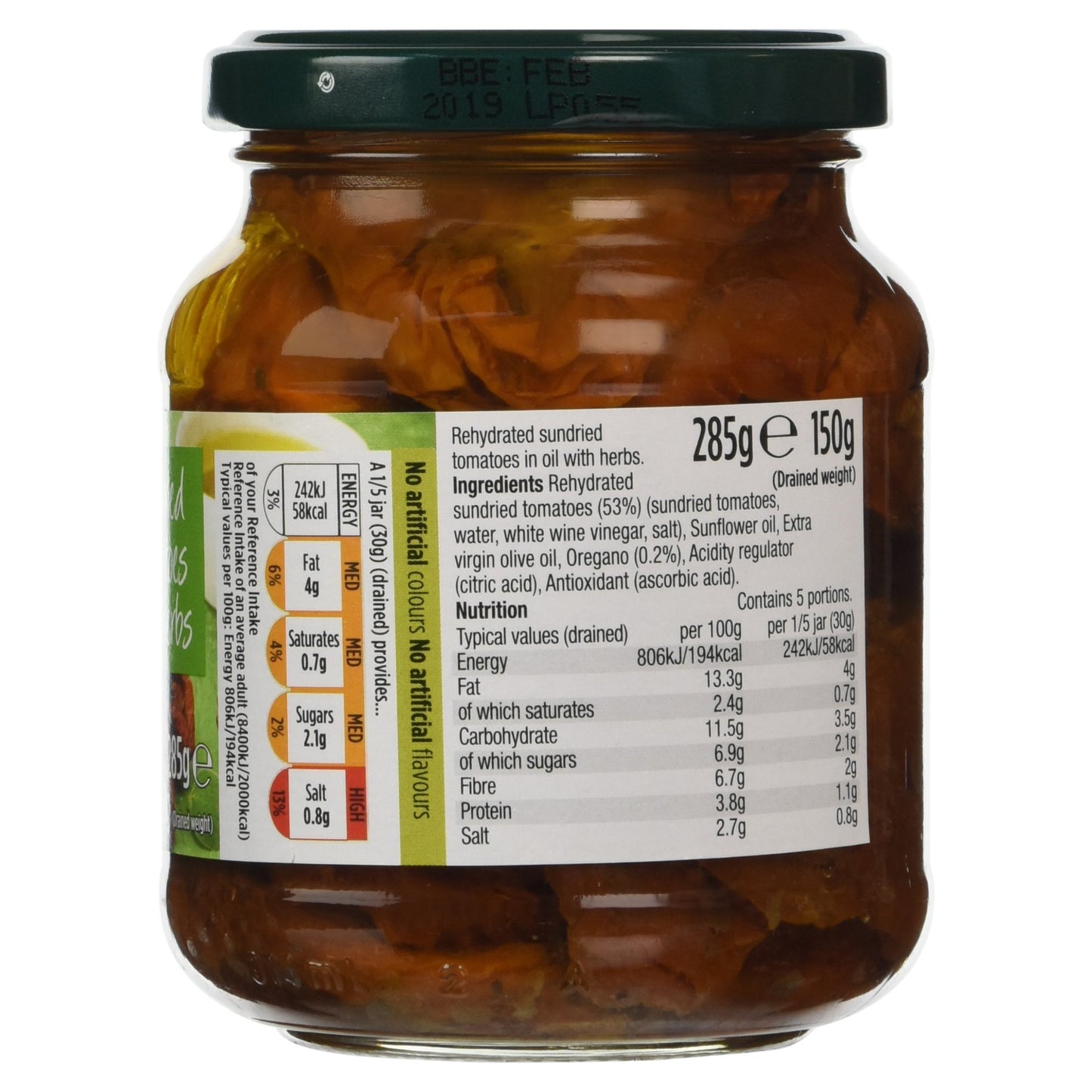 Morrisons Sundried Tomatoes with Herbs, 285g