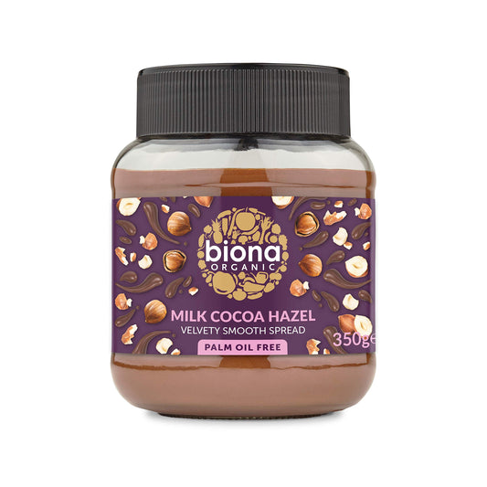 Biona Organic Milk Chocolate Hazelnut Spread 350g