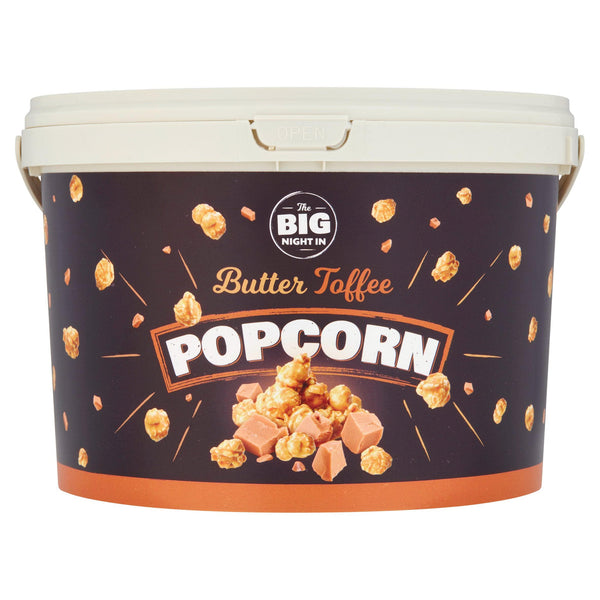 The Big Night In Butter Toffee Popcorn, 350g