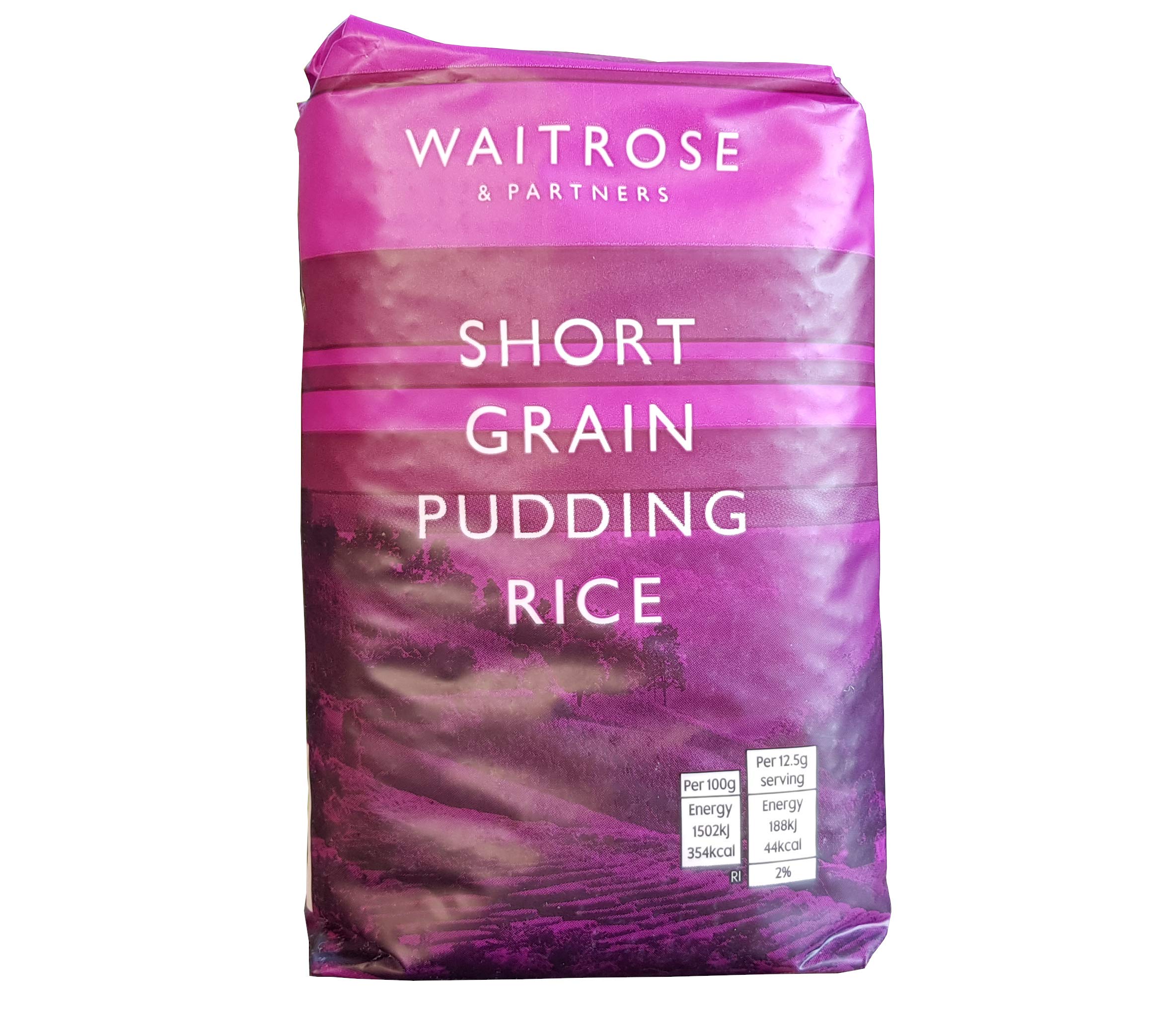 Waitrose Rice Pudding Rice Waitrose Short Grain Pudding Rice (500g) – London Food Hall