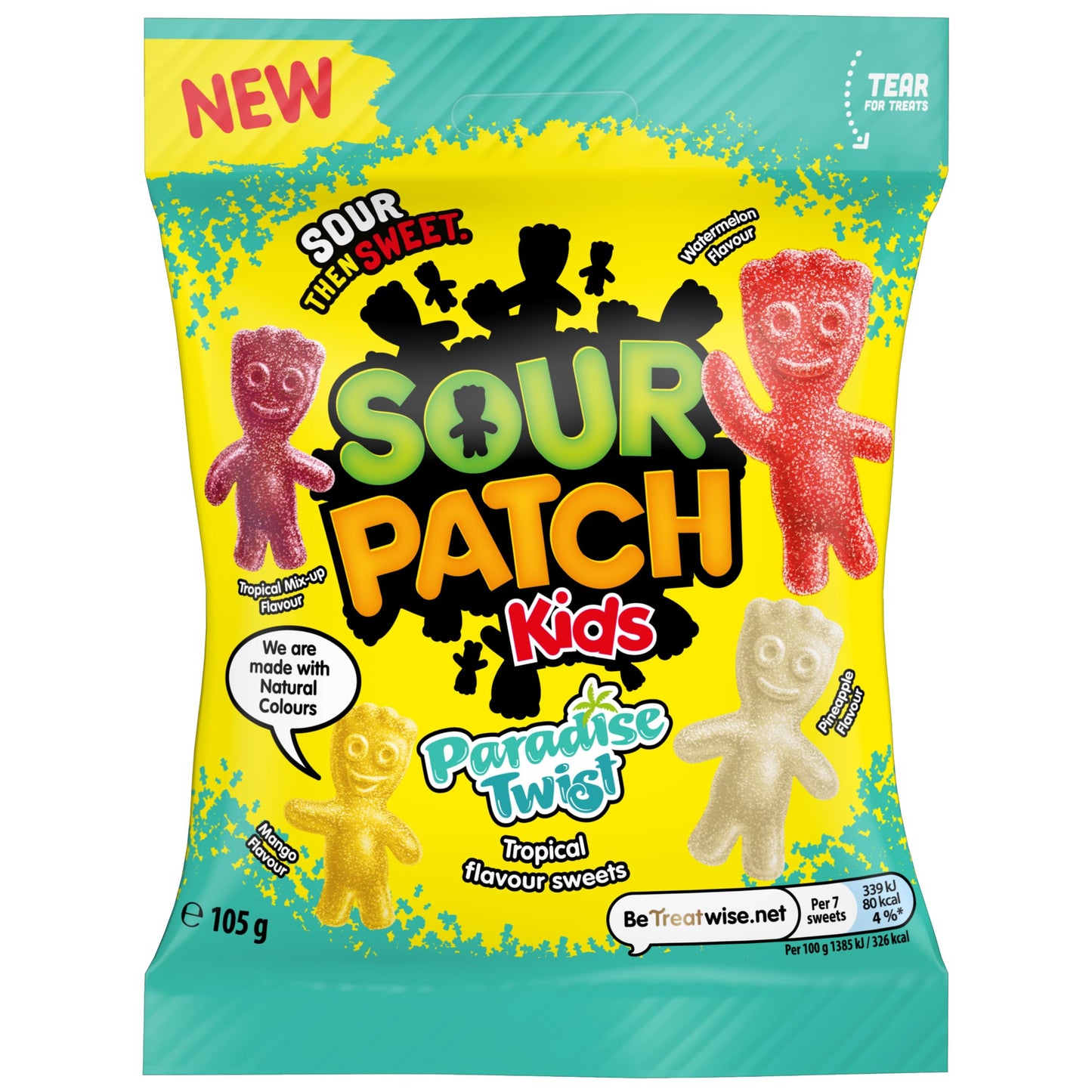 Sour Patch Kids Tropical Candy 105g