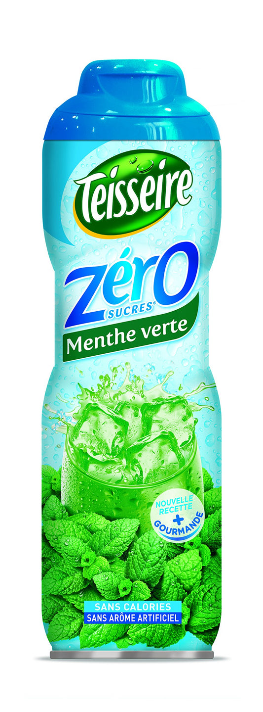 Teisseire Syrup 0% Sugar Green Mint 60cl