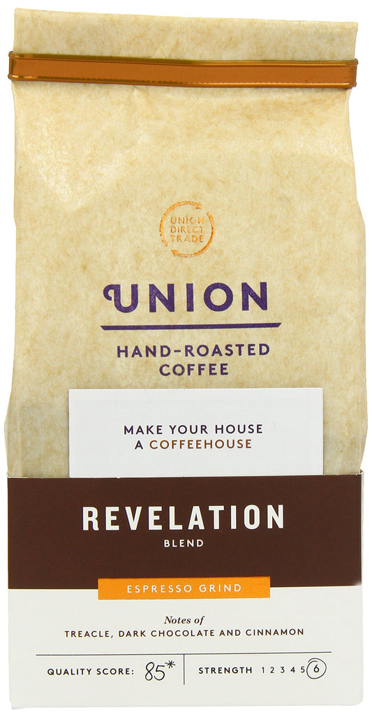Union Hand Roasted Coffee Revelation Espresso ground, 200g