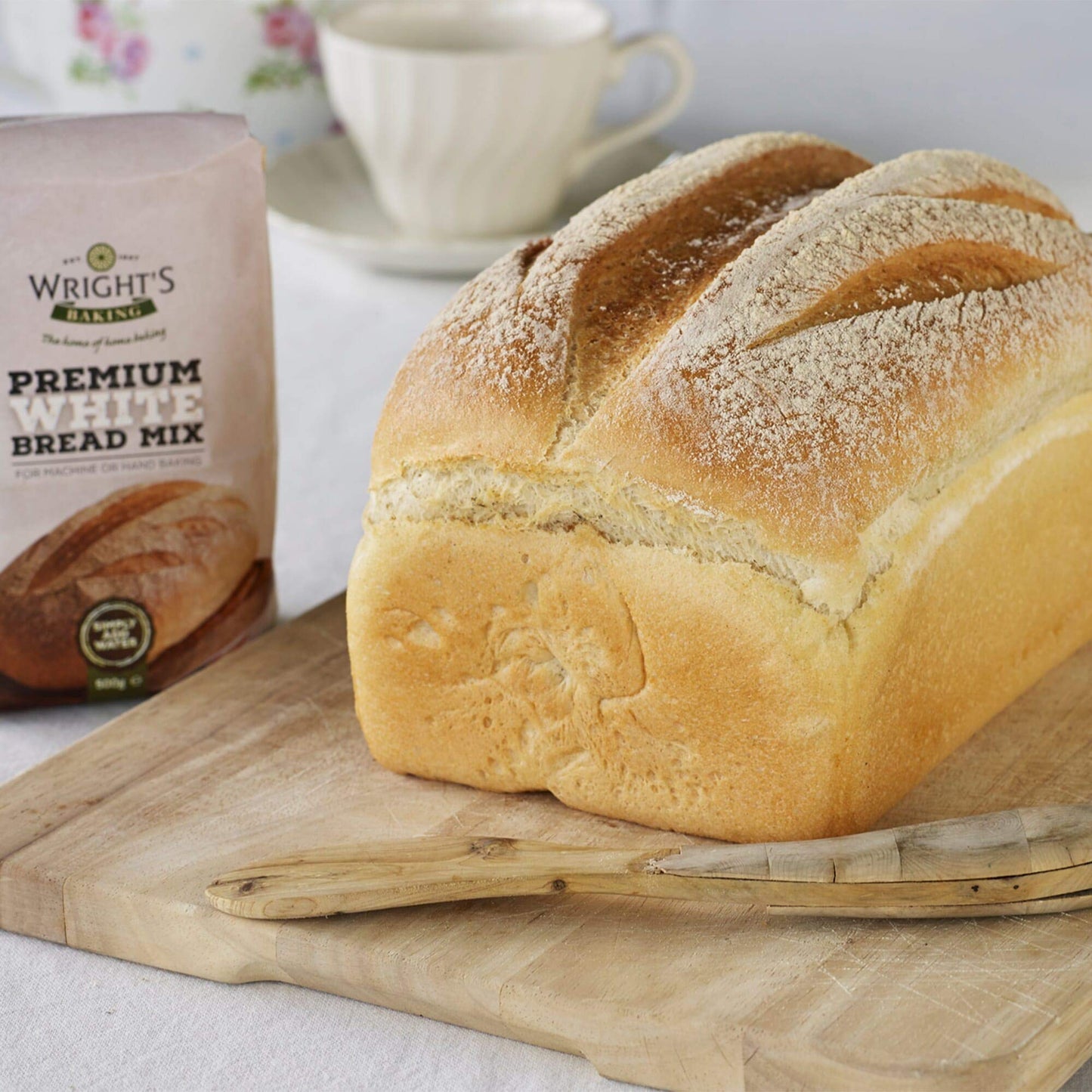 Wrights Baking Premium White Bread Mix - 5x500g
