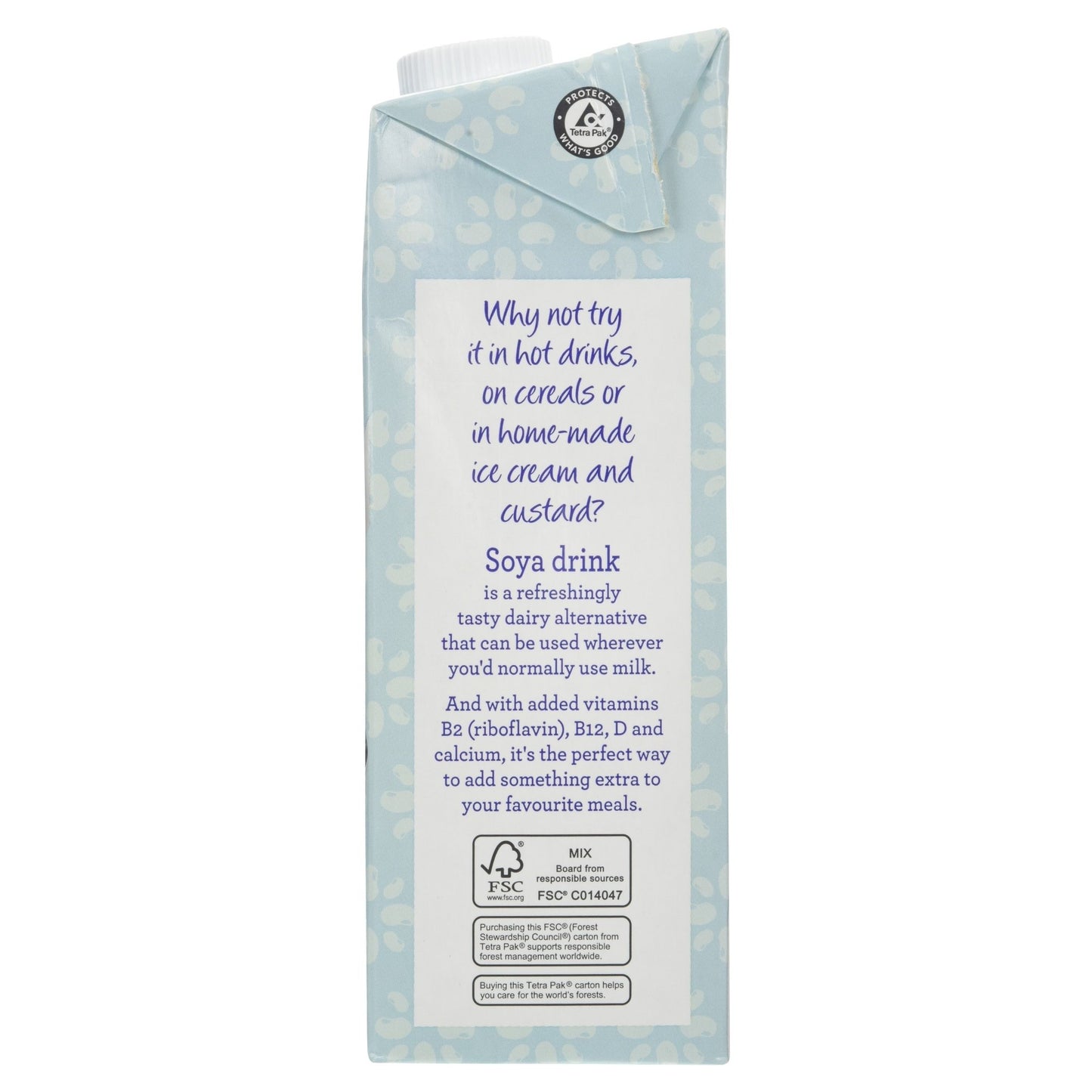 Morrisons Sweetened Soya Drink, 1L (Long Life)