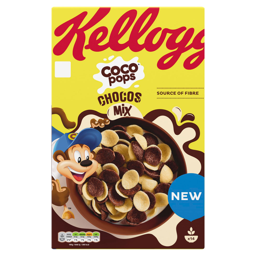 Kellogg's Coco Pops Chocos White Chocolate Cereal 430g