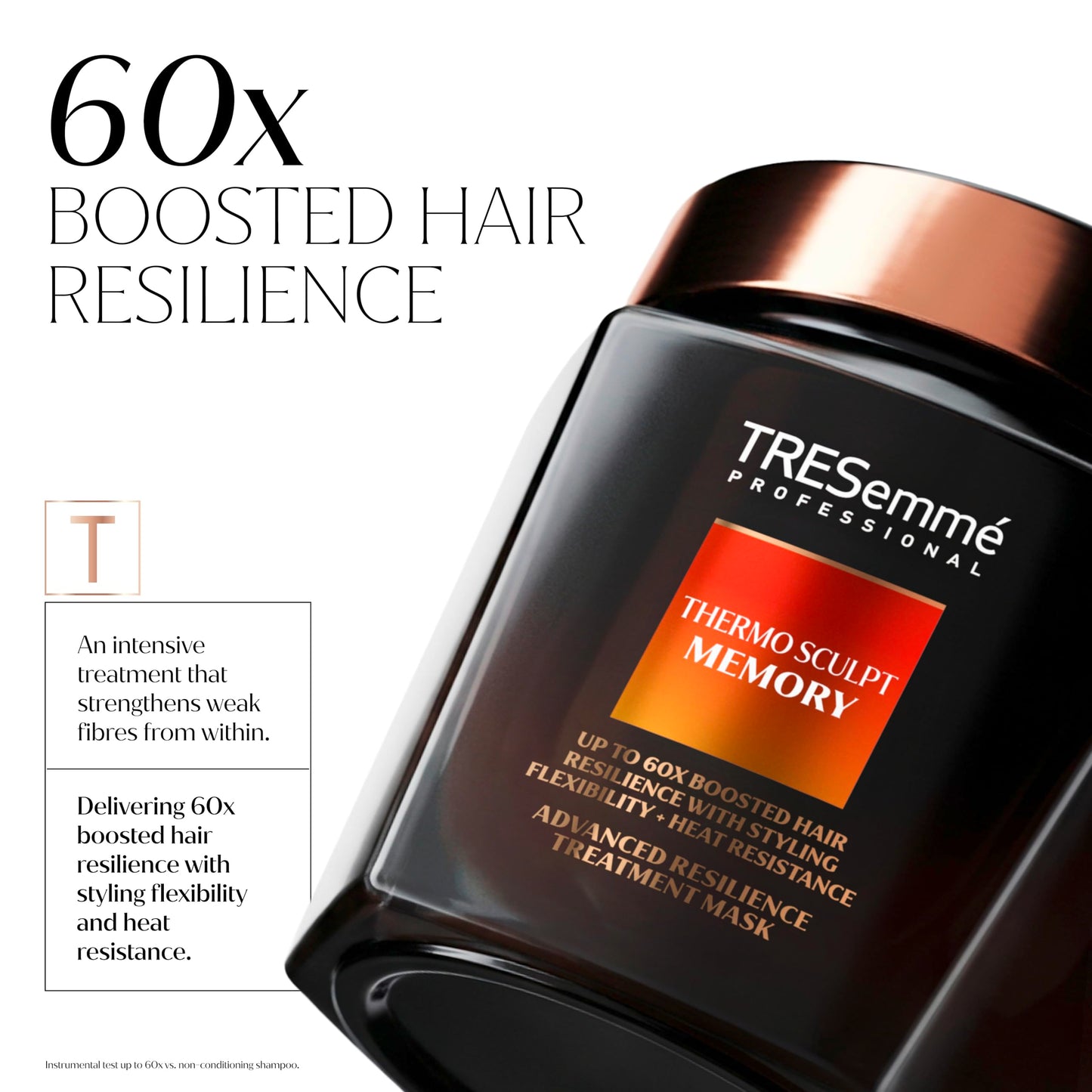 TRESemme Thermo Sculpt Memory Treatment Hair Mask advanced resilience for repairing damaged hair 300 ml