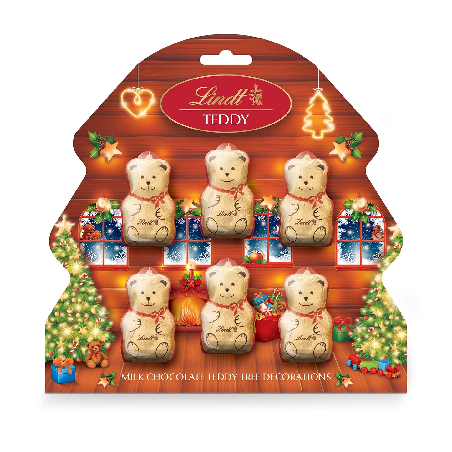 Lindt Teddy Tree Decorations 60g - ideal for your Christmas tree or for a magic stocking filler gift !